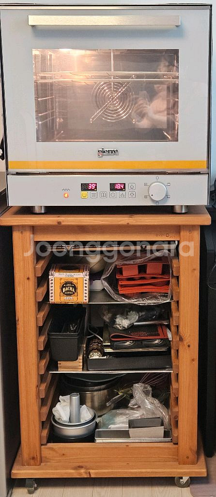 지에라 디지털 멀티스팀 오븐+우드렉+팬8장--1