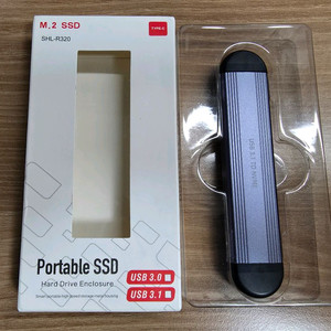 마이크론 2TB SSD + 듀얼 usb 외장케이스