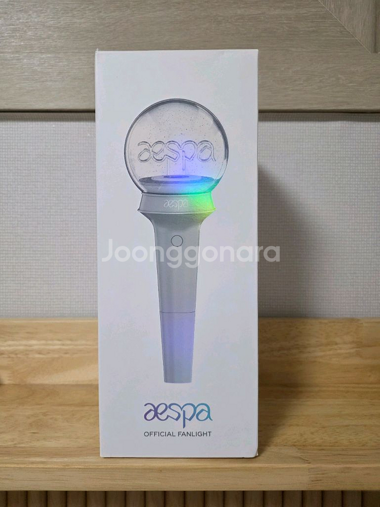 에스파 공식 응원봉 (박스포함)--2