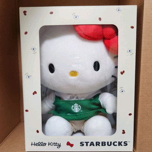 [정가이하] 스타벅스 바리스타 헬로 키티 인형