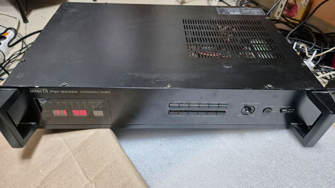 Inter-M PW-9242V 프로그램 타이머 시보기 이미지