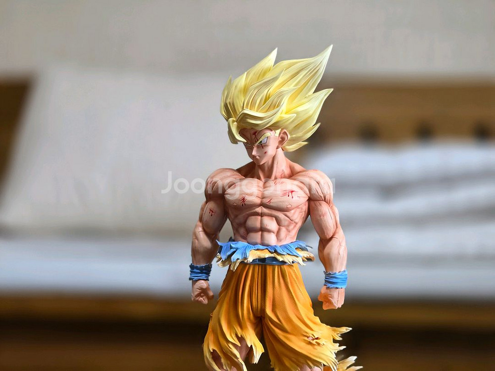 인피니트 스튜디오 슈퍼사이어인 손오공 레진--4