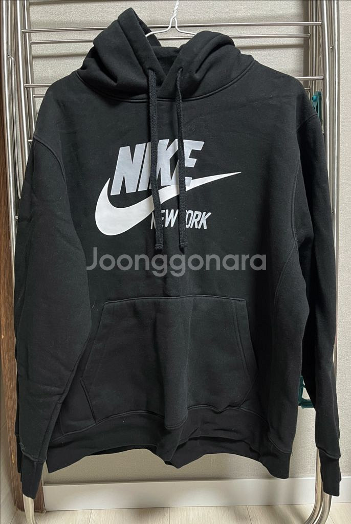 나이키 뉴욕 로고 후드티--0