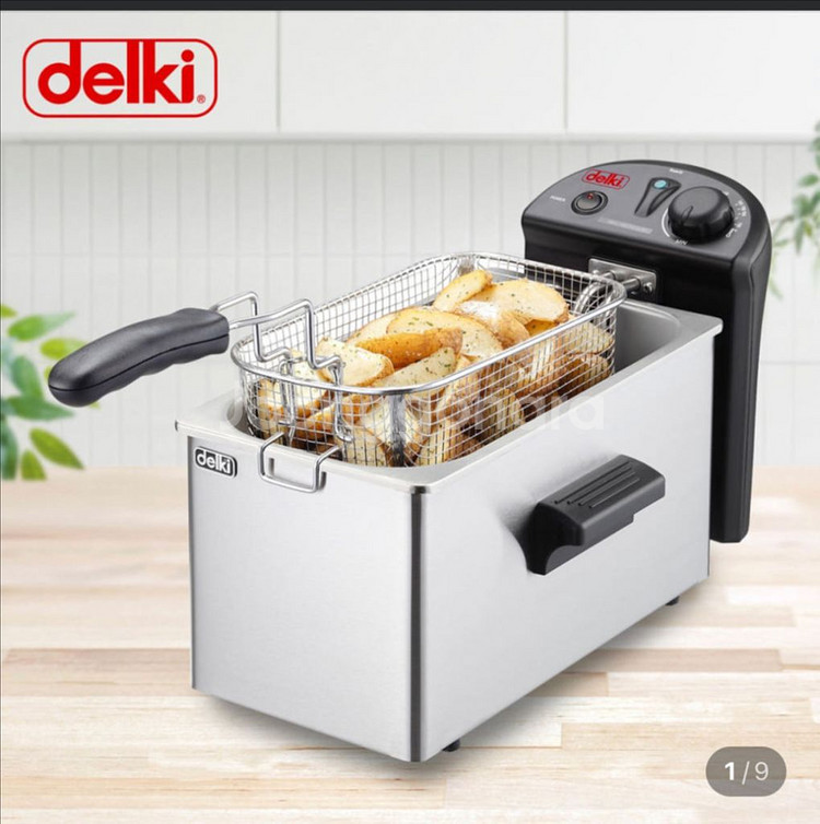 델키 전기 튀김기 새제품--0