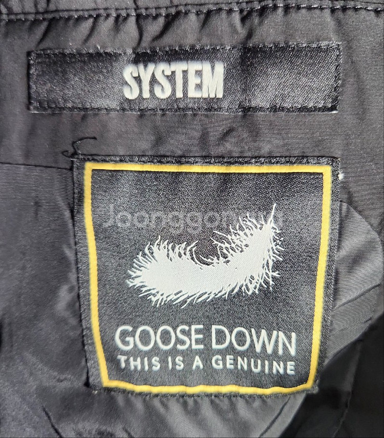 [시스템옴므] 100 남 구스다운패딩--2