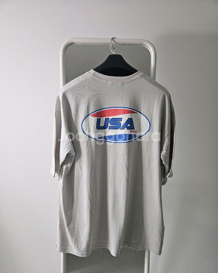 [새 상품] USA 로고 반팔 티셔츠--2