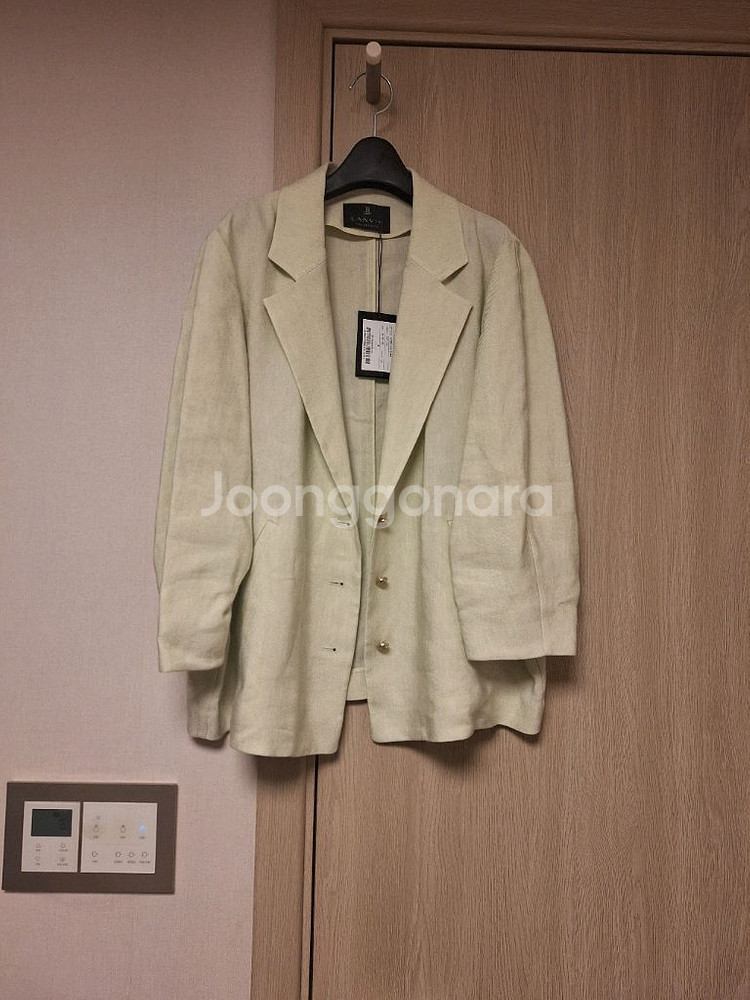 한섬 랑방 자켓--1