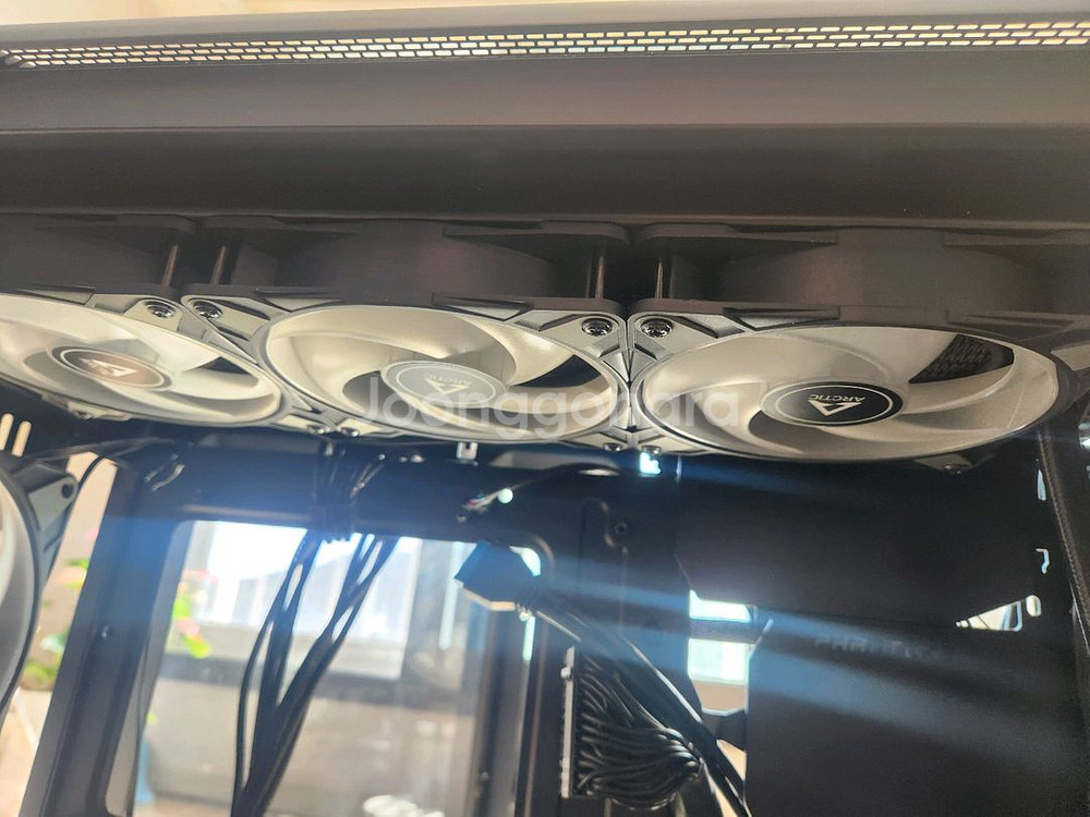 아수스 rtx3080 12기가, 딥쿨 3열수냉쿨러--6