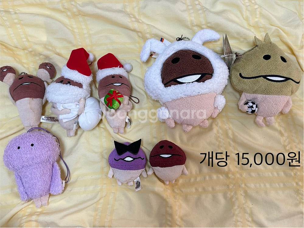 개당) 나메코인형 나메코키링 나메코--0