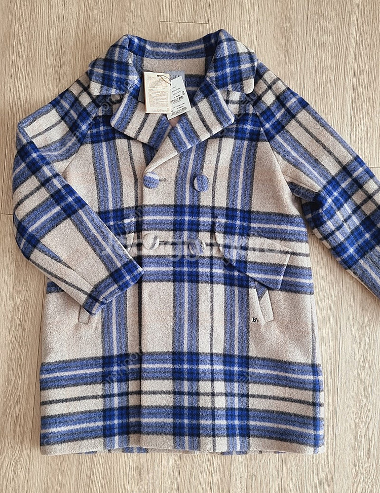 새상품)빈 누빔모직코트155--0