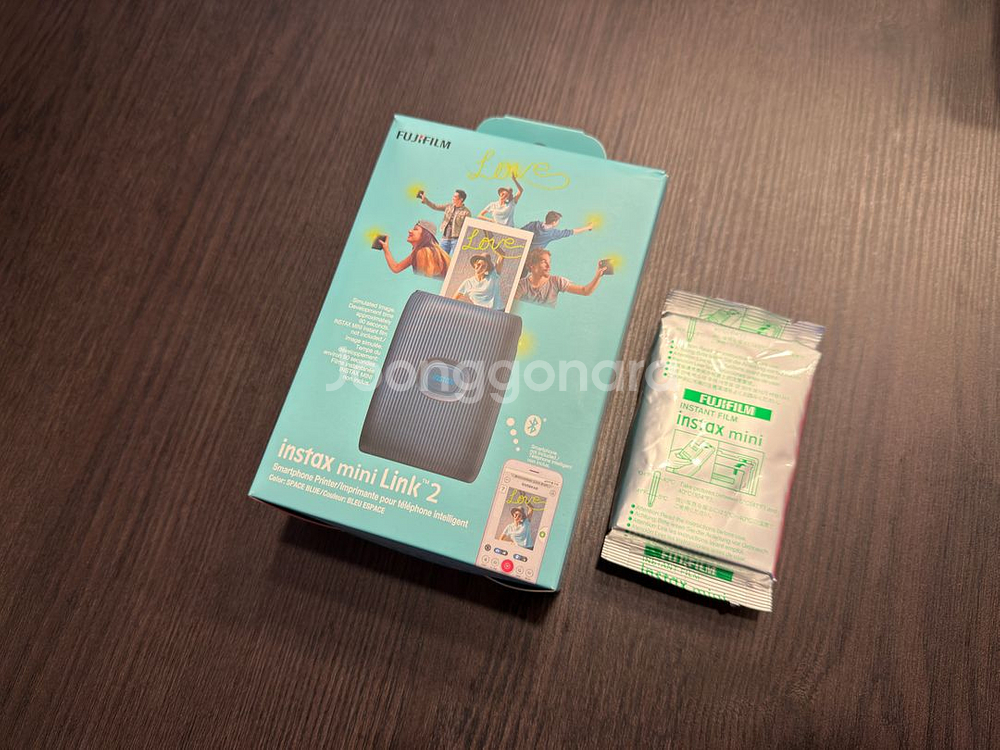 Fujifilm 인스탁스 미니 링크 2 프린터 스페이스 블루--0