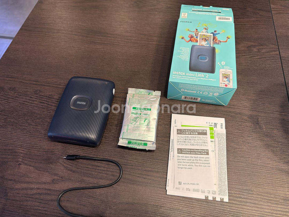 Fujifilm 인스탁스 미니 링크 2 프린터 스페이스 블루--1