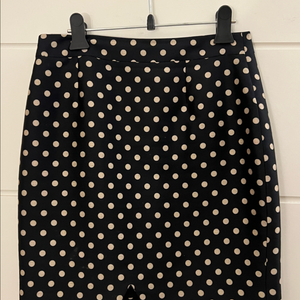 랑코 도트 미니스커트