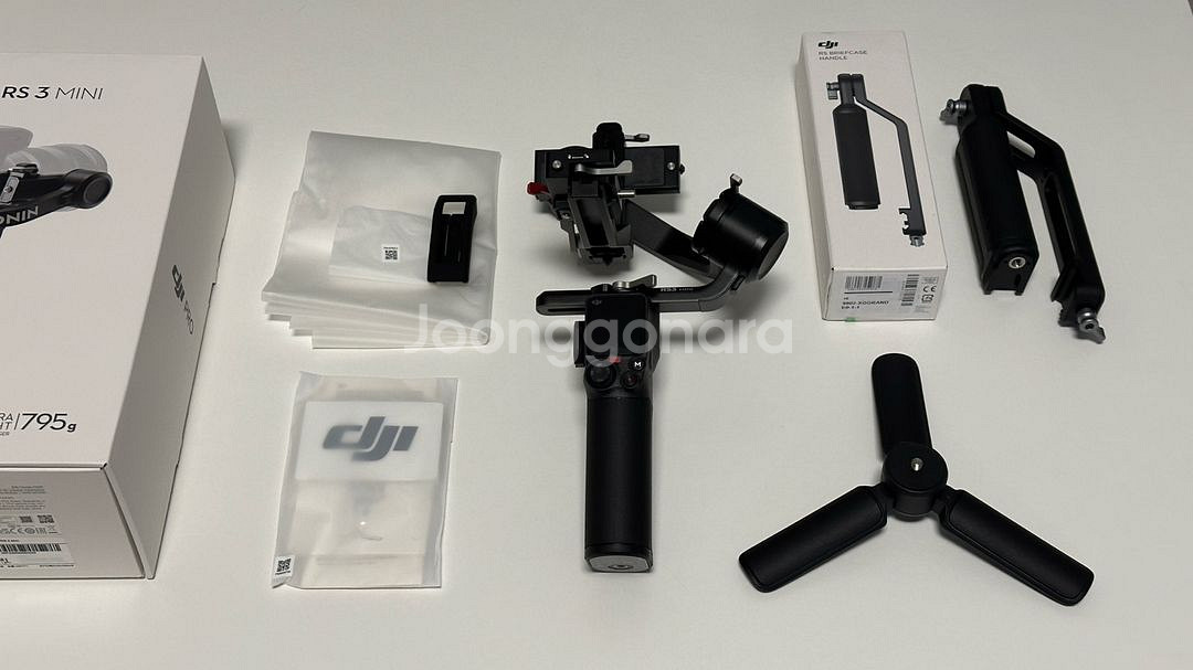 DJI RS 3 mini 미니 짐벌 + 정품 핸들--0