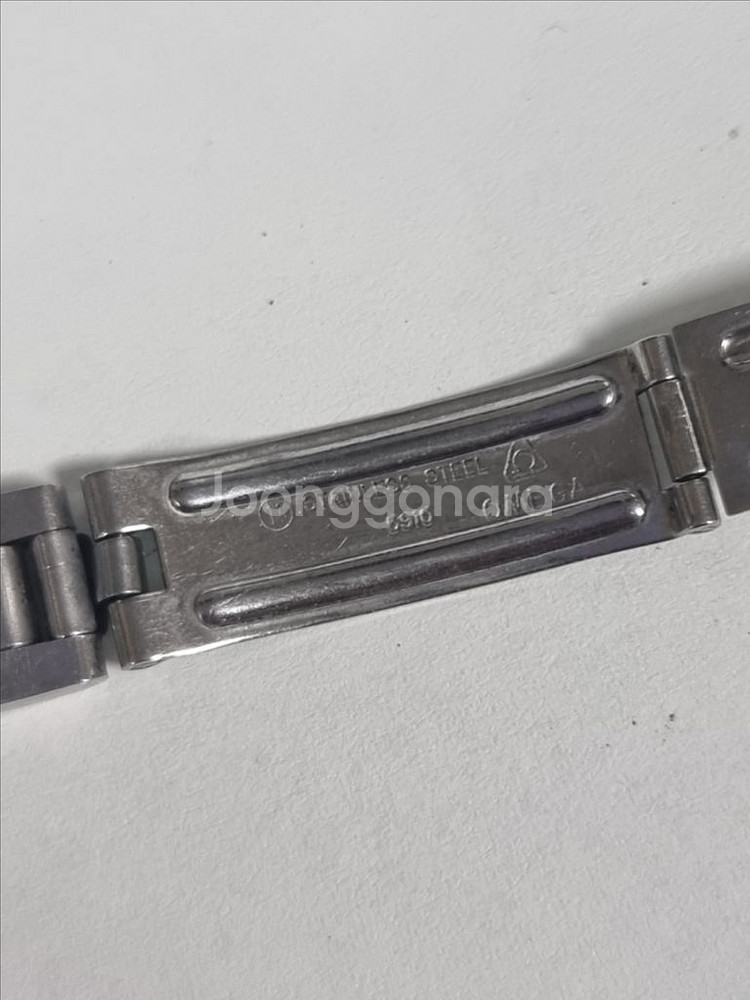 오메가 여성용 정품 빈티지 26mm 은장 시계 OMEG--4