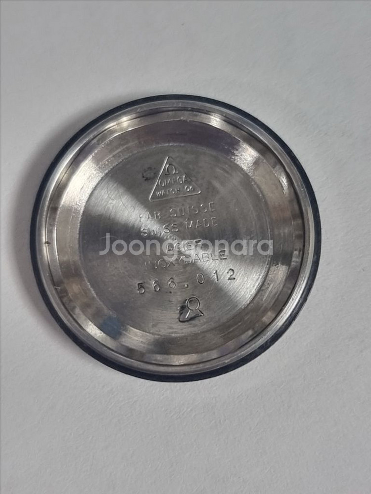 오메가 여성용 정품 빈티지 26mm 은장 시계 OMEG--7
