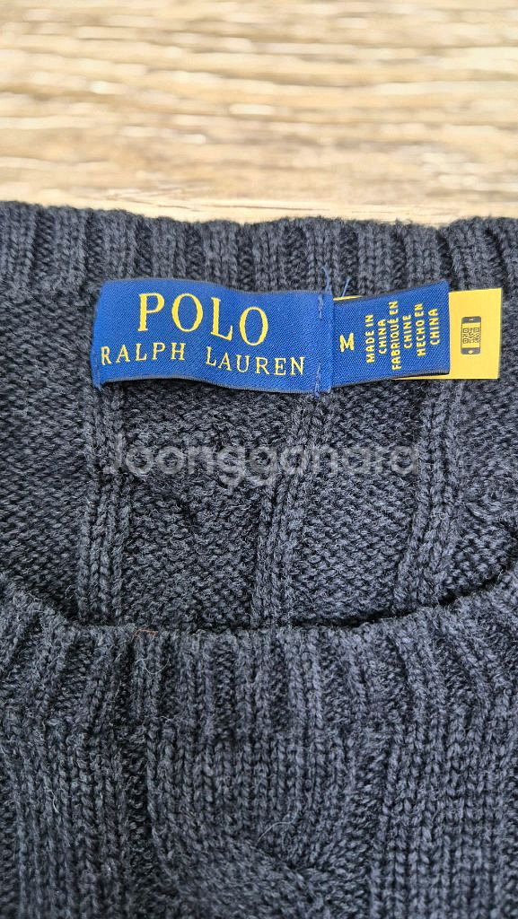 폴로 랄프로렌 케이블 니트 스웨터 M--2