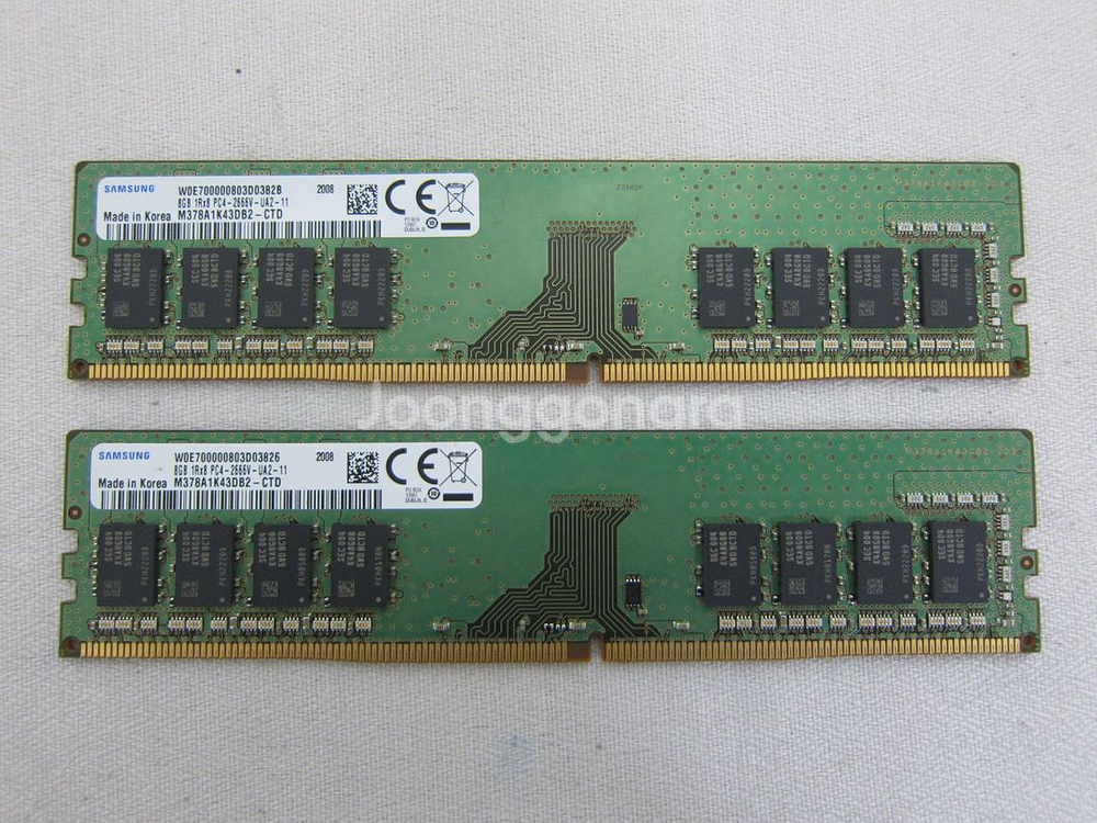 삼성전자 DDR4-2666 16G(8Gx2) (PC4-21300)--0