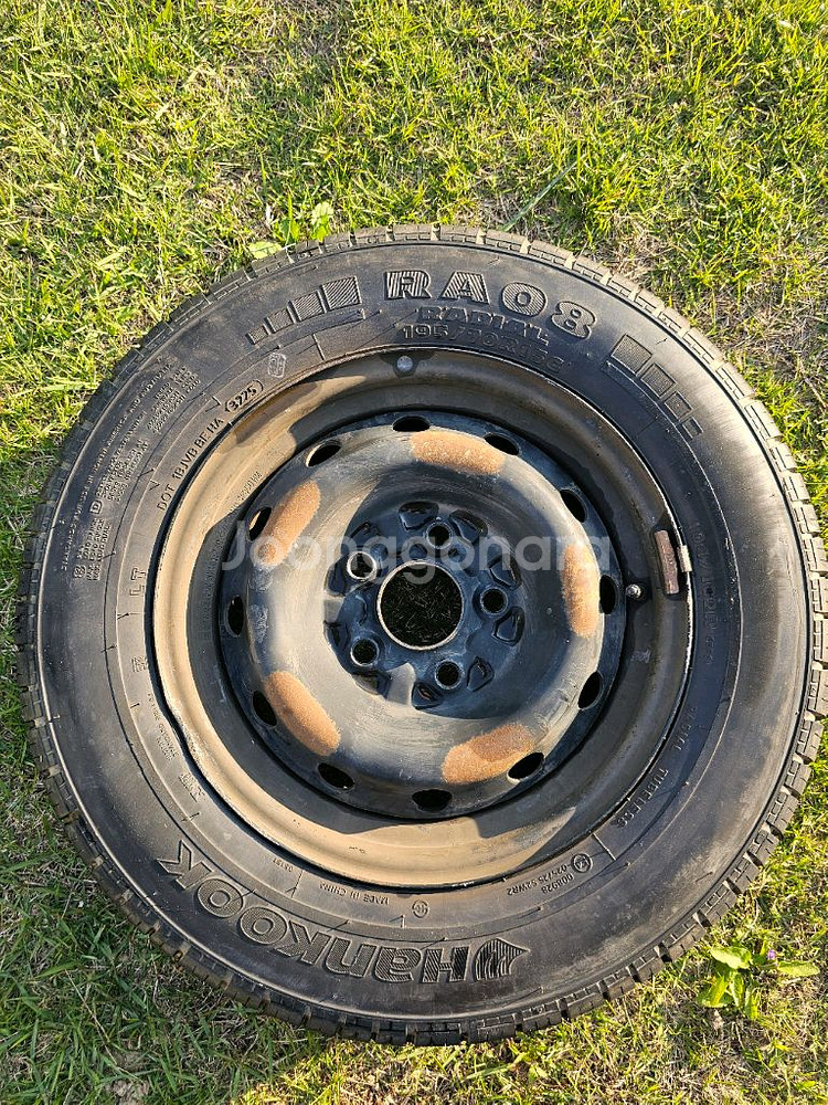 포터2 전륜 휠타이어 2개 세트--0