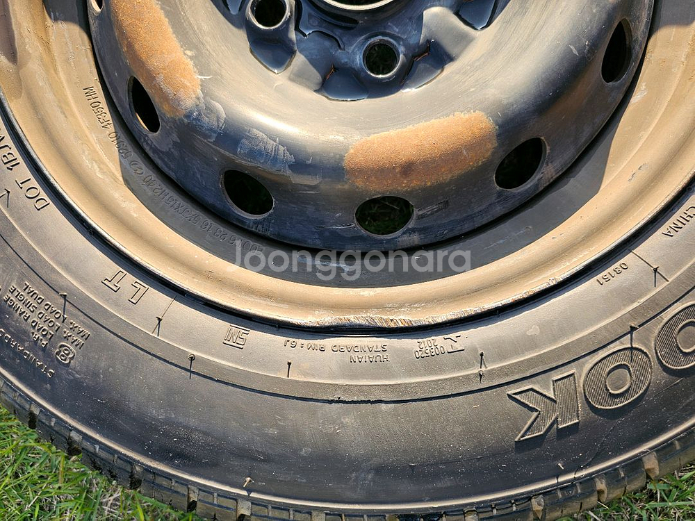 포터2 전륜 휠타이어 2개 세트--9