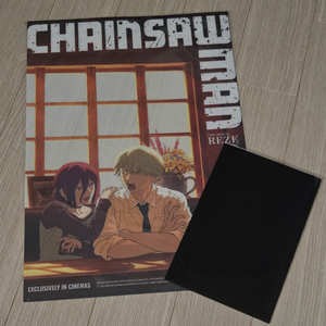 체인소맨 카페 포스터&필름(마키마,수영장 레제,덴지)