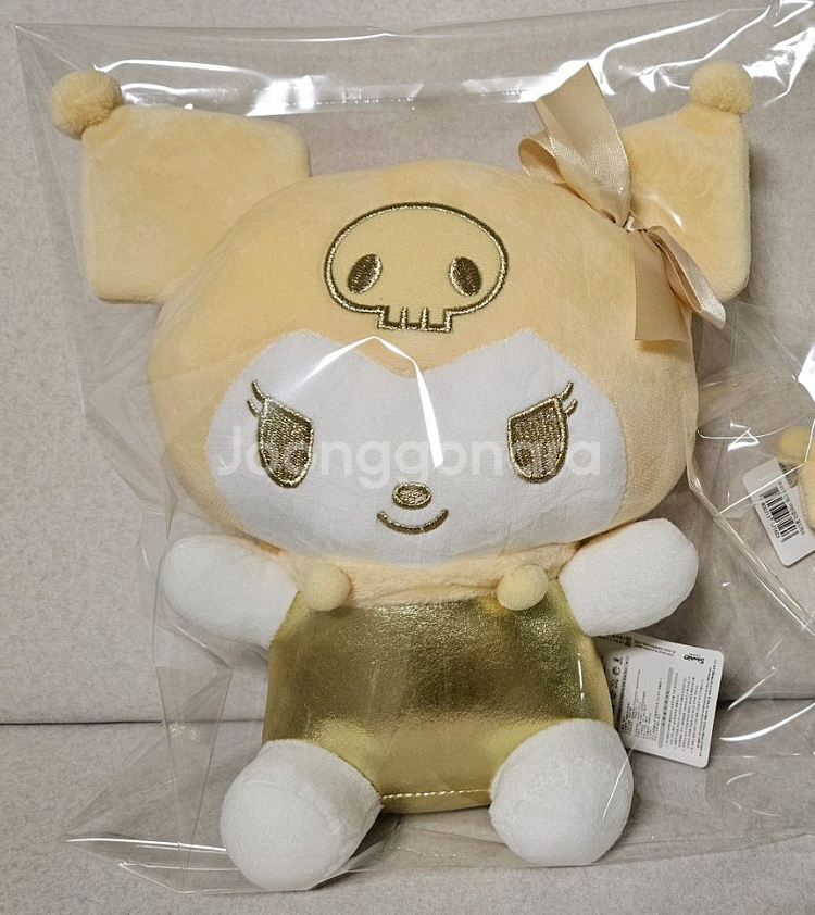 산리오 골드쿠로미인형 25cm--0