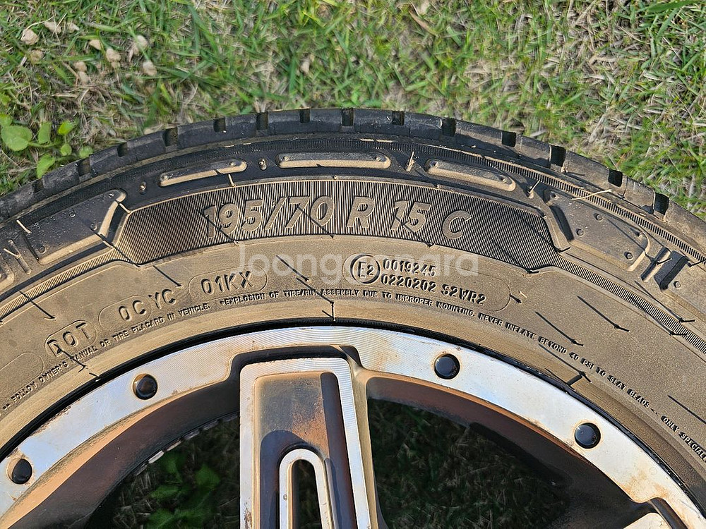 포터2 전륜 사제 휠타이어 2개 세트--5