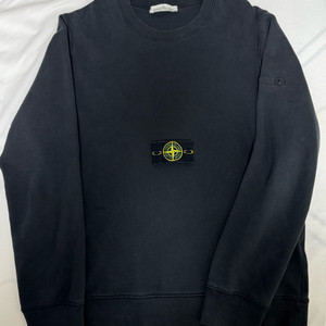 [L]21FW 스톤아일랜드 크루넥 블랙 맨투맨