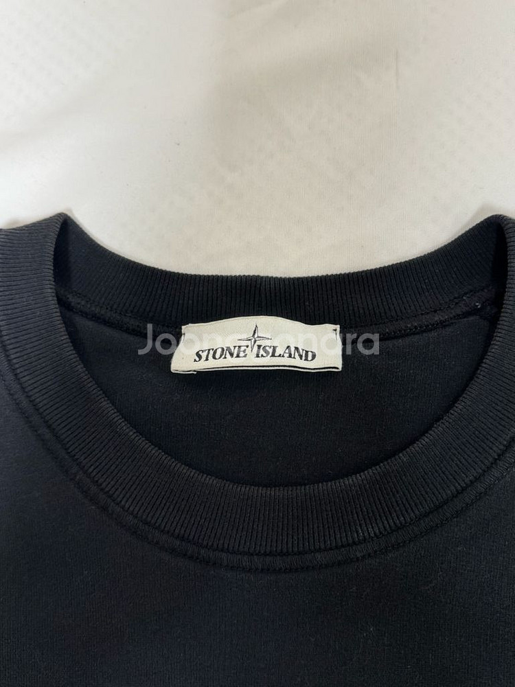 [L]21FW 스톤아일랜드 크루넥 블랙 맨투맨--1