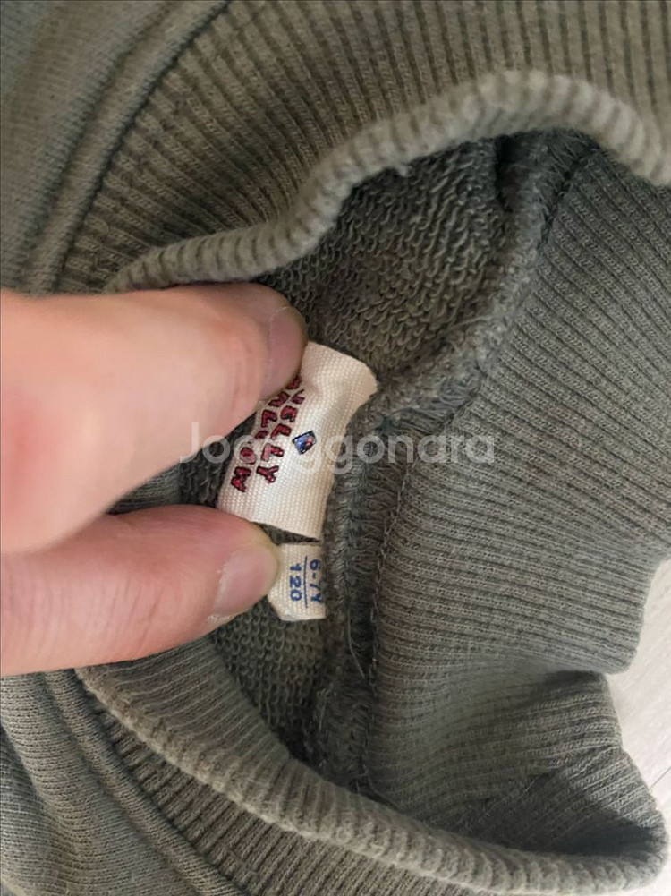 젤리멜로우 반목티 맨투맨--1