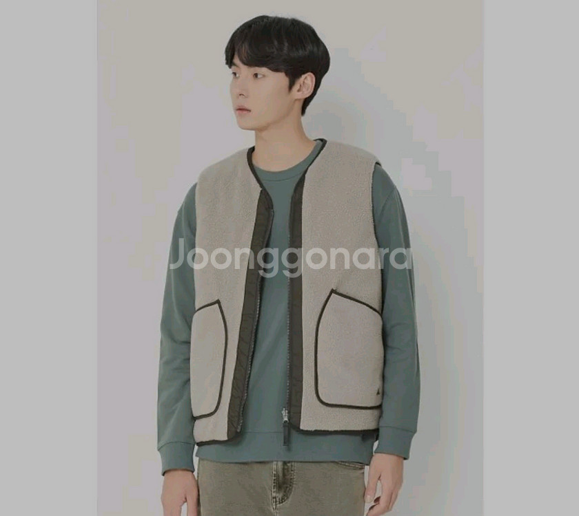 에피그램 퀼팅 양면 베스트--0