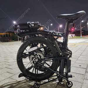 새제품 브롬톤 형 전기자전거 트라이폴드 3단 접이식