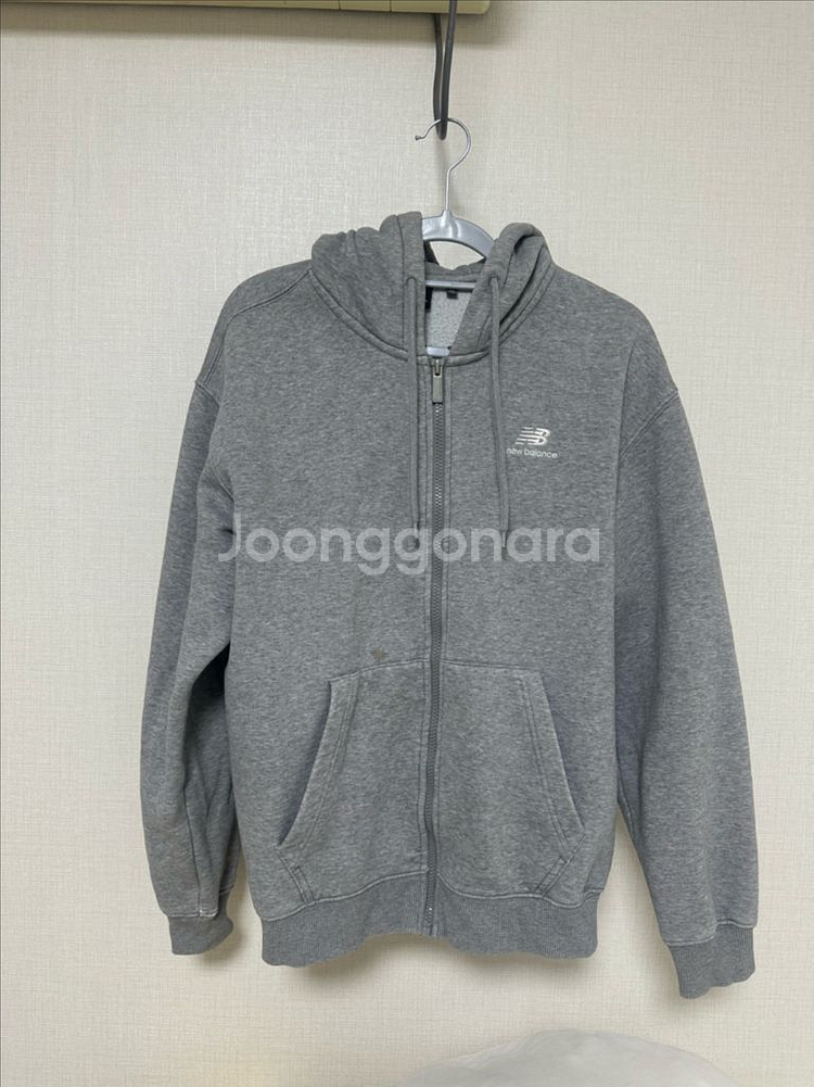 뉴발란스 후드 집업 정품--0