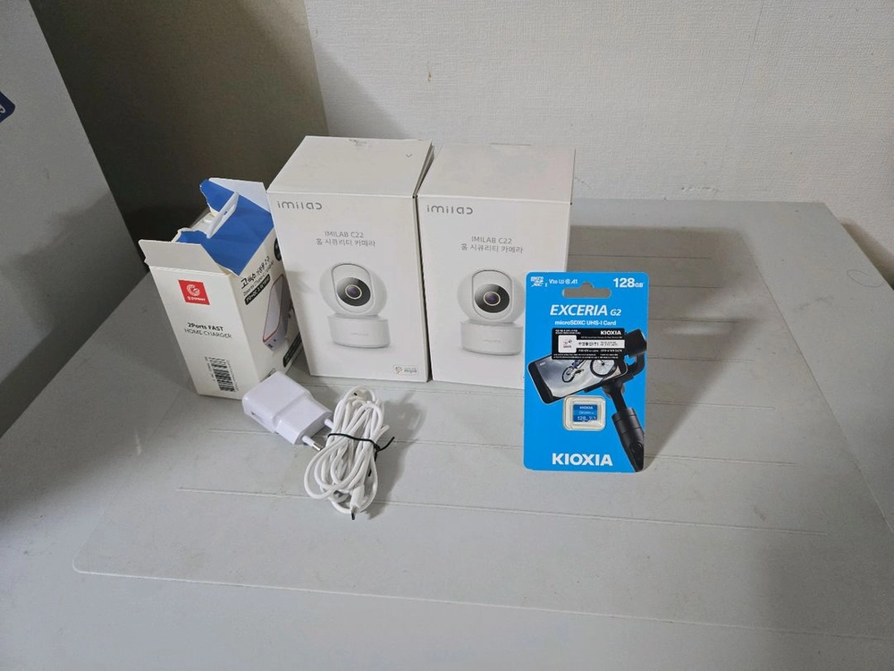 실시간 AI 모니터링 카메라 세트 이미지