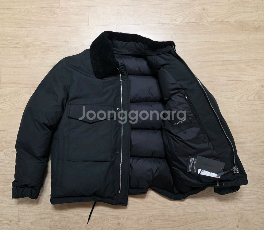 질스튜어트뉴욕 천연 양털 무스탕 점퍼 M 105 정핏 정가 109만원--0