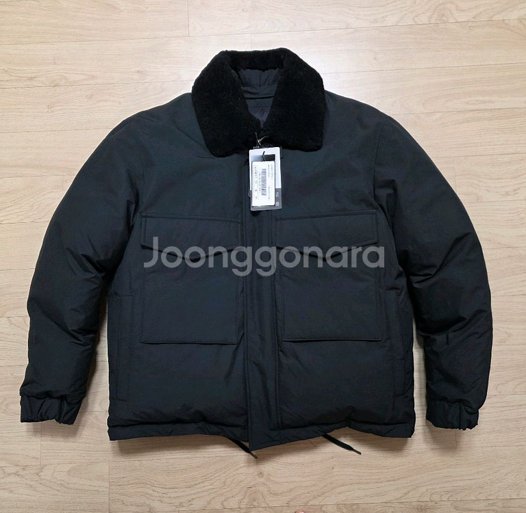 질스튜어트뉴욕 천연 양털 무스탕 점퍼 M 105 정핏 정가 109만원--1