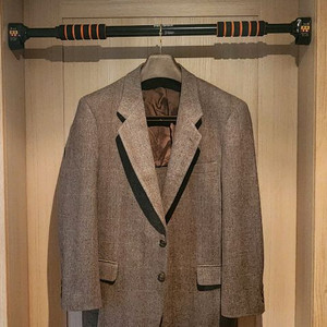 브라운 모직자켓 L