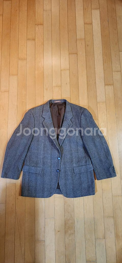 브라운 모직자켓 L--3