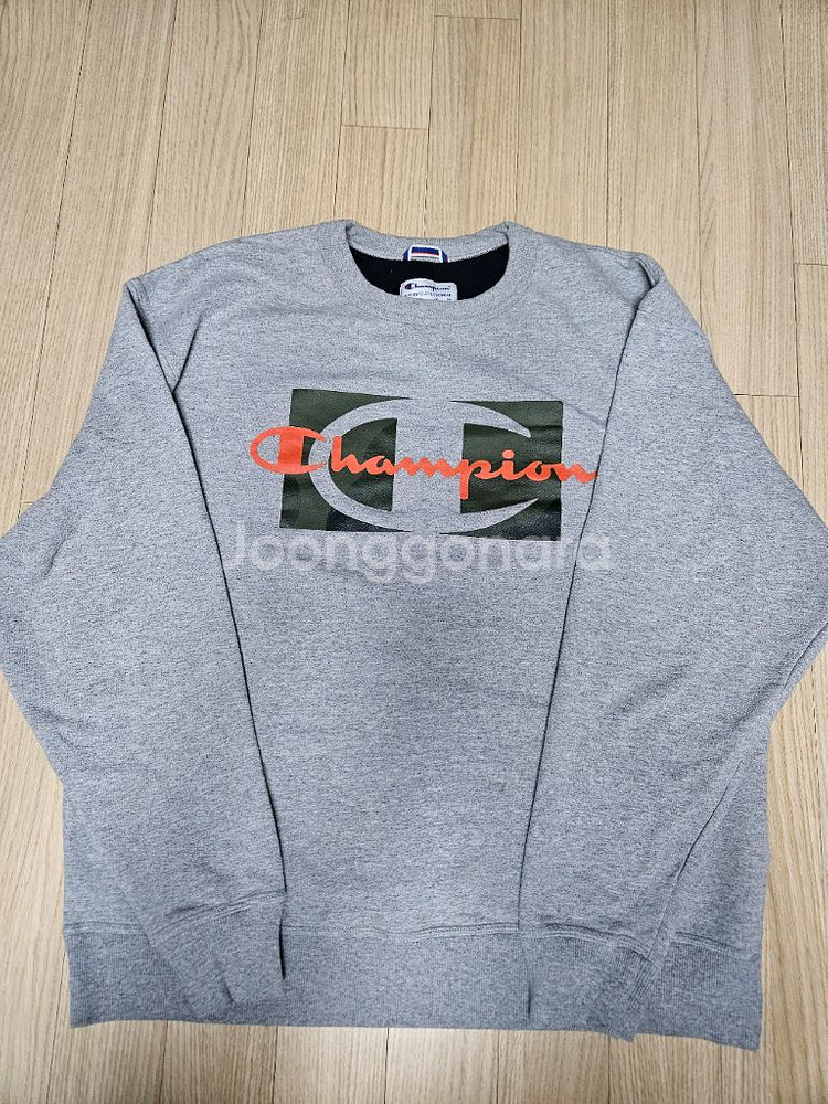 챔피온 로고 맨투맨XL회색--0