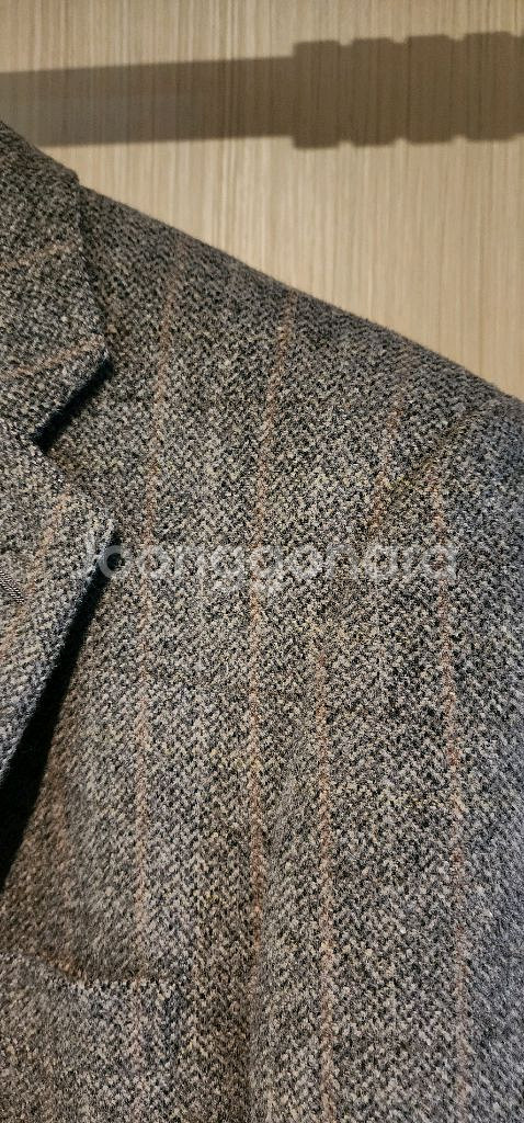 그레이 트위드 모직자켓 L--2