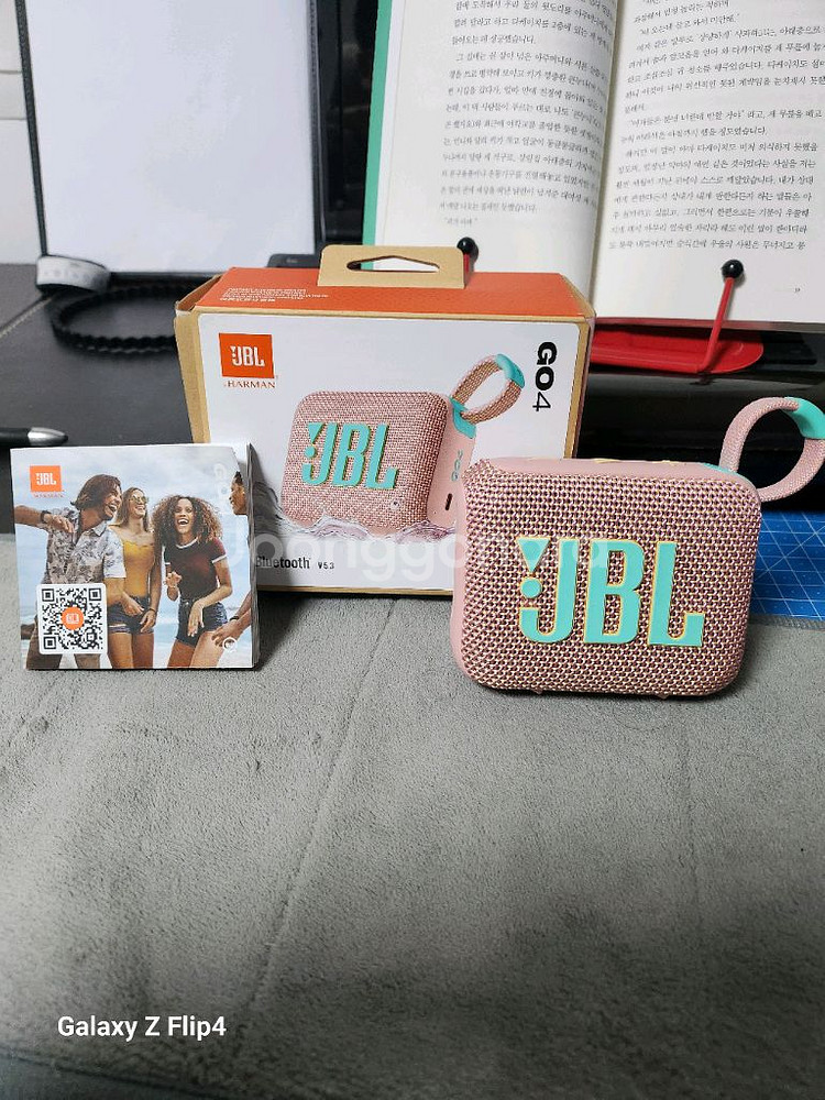 JBL GO4 블루투스 스피커 핑크 (10.29일날 배송받은 새상품)--0