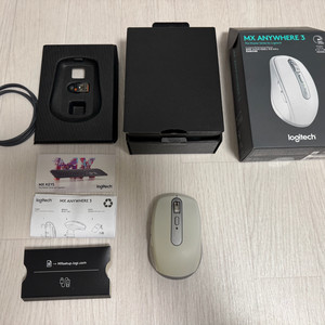 로지텍 MX ANYWHERE 3 무선마우스 화이트