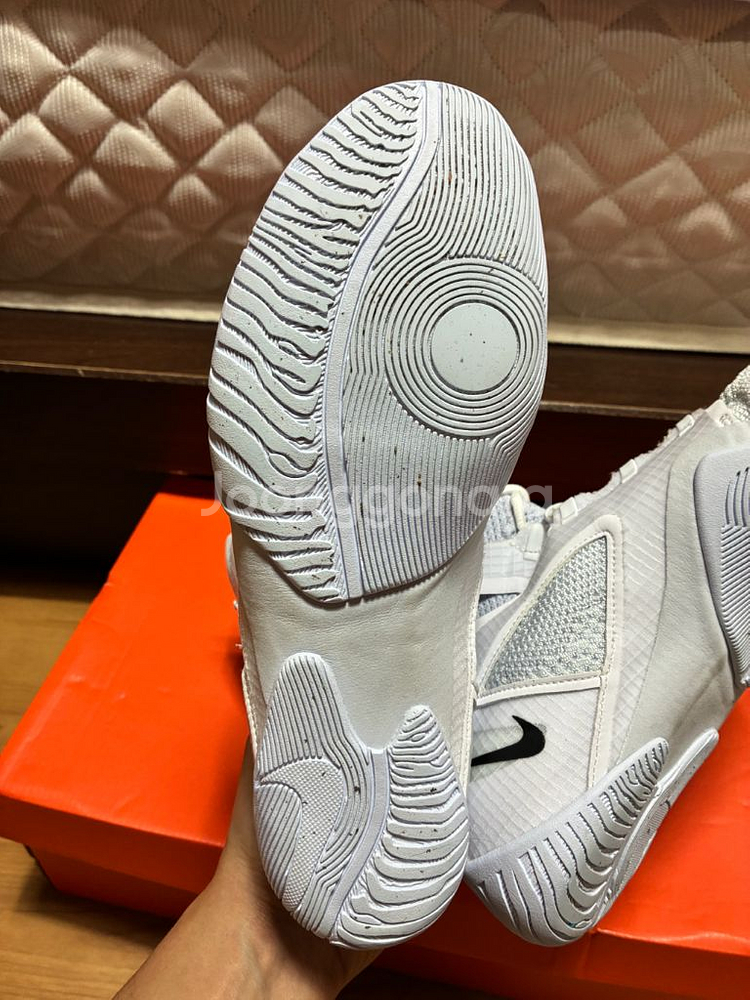 나이키 하이퍼 ko2 화이트 260사이즈 복싱화--3