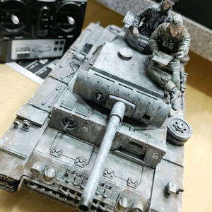 각종교신가능1:16헝롱RC카탱크2WW독일3호전차도색작(겨울전쟁)헤이리영웅