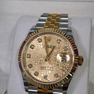 롤렉스 데이트저스트36 컴퓨터판 콤비