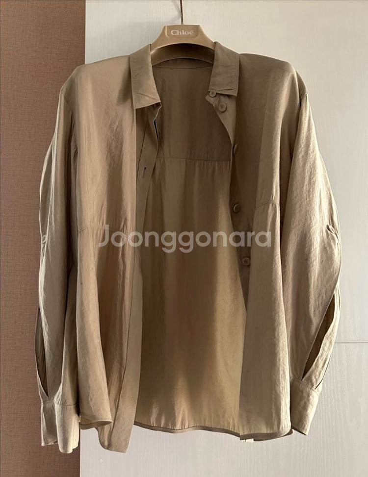 구호 KUHO 24 새틴 자켓 셔츠--0