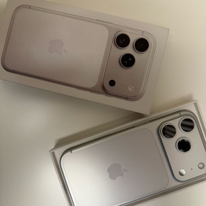 아이폰17프로 256 실버 미사용 단순개봉