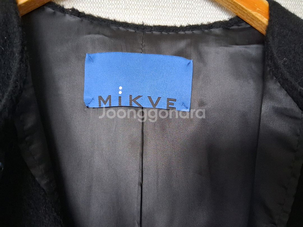 미크베 울 알파카 코트--1