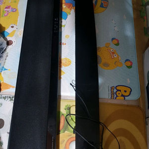 야마하 사운드바 2개, 우퍼 1개 일괄
