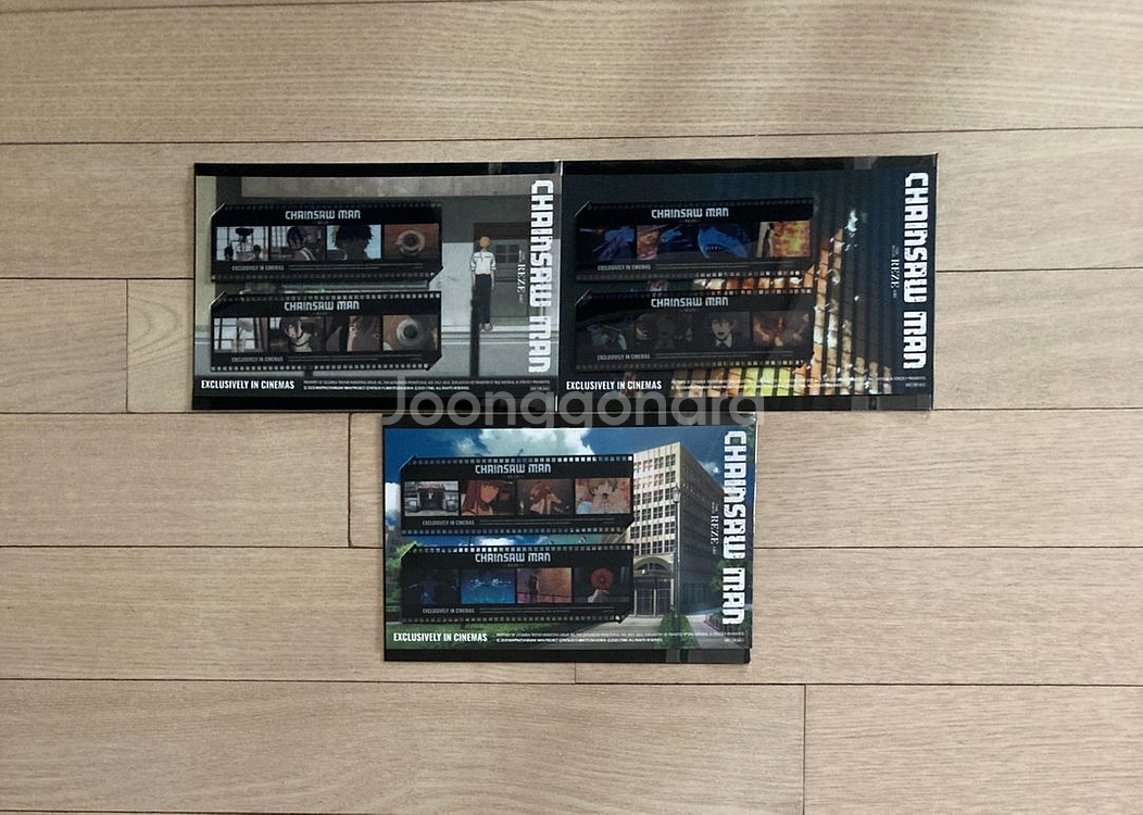 [체인소맨] 필름세트/pet스탠디--0